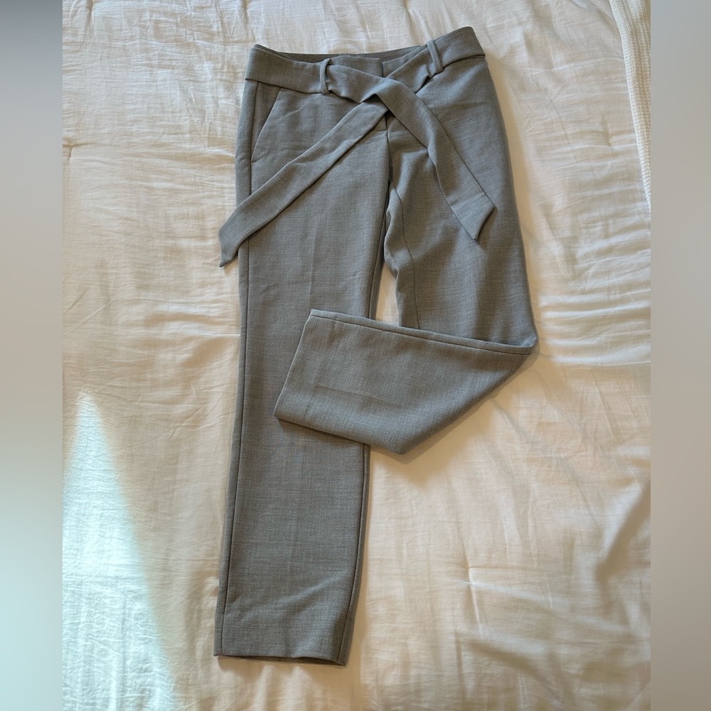 The loft gray professional pants